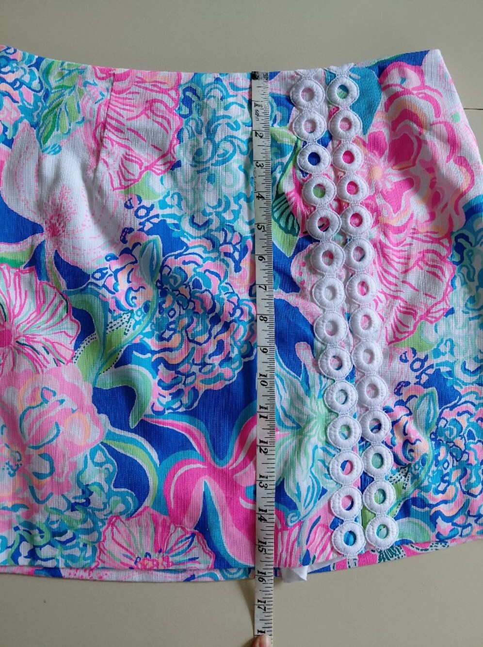 Lilly Pulitzer Tawney Skort in Peony for Your Thoughts size 4 NWOT - Picture 6 of 8